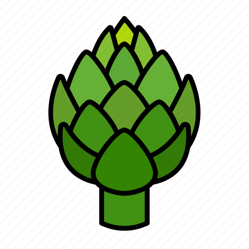 Vegetable, artichoke, healthy, food, natural diet, green, organic icon - Download on Iconfinder