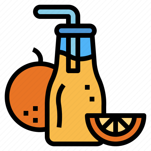 Drink, fruit, juice, orange, vegetatrian icon - Download on Iconfinder