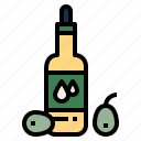 bottle, ingredient, oil, olive