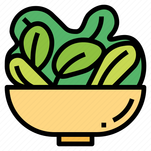 Fresh, greens, salad, vegetable, vegetatrian icon - Download on Iconfinder
