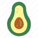 avocado, food, plant, vegetable, vegetarian