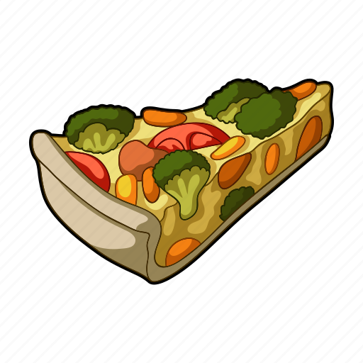 Cooking, dish, food, fruit, pizza, vegetable, vegetarian icon - Download on Iconfinder