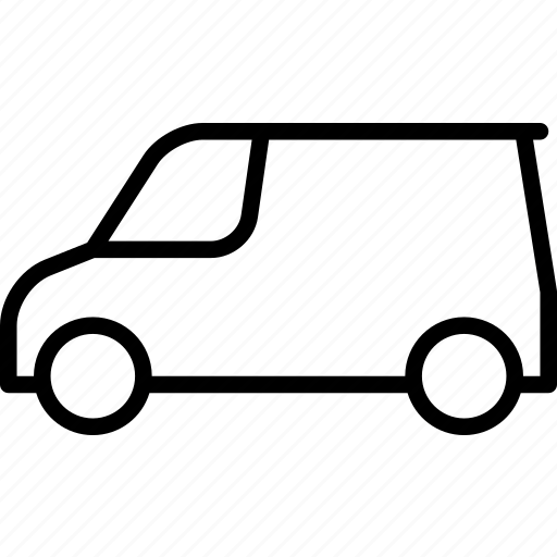 Delivery, mini, transport, travel, truck, van icon - Download on Iconfinder