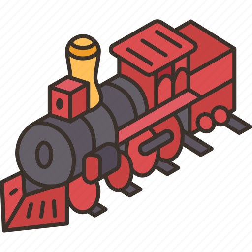 Locomotive, railroad, train, station, transportation icon - Download on Iconfinder