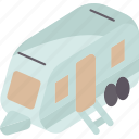 caravan, trailer, motorhome, travel, camping