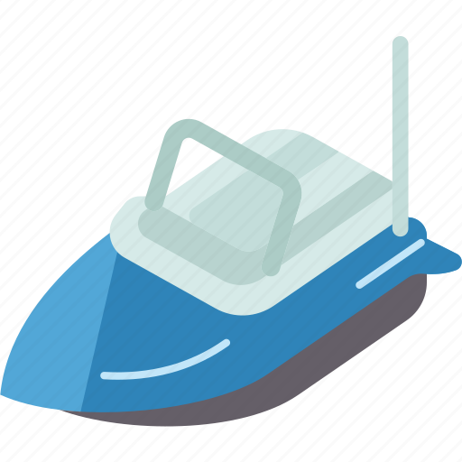 Jetboat, boat, propeller, engine, recreational icon - Download on Iconfinder
