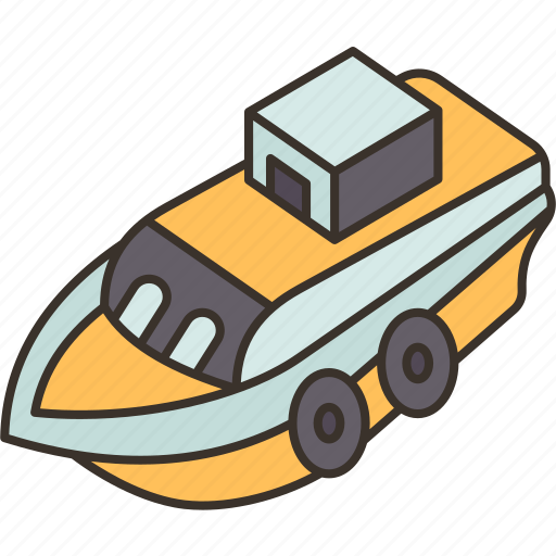 Boat, jet, river, travel, adventure icon - Download on Iconfinder