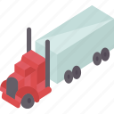 truck, trailer, transport, industry, logistic