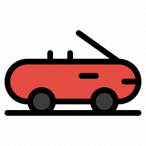 Cabriolet, car icon - Download on Iconfinder on Iconfinder