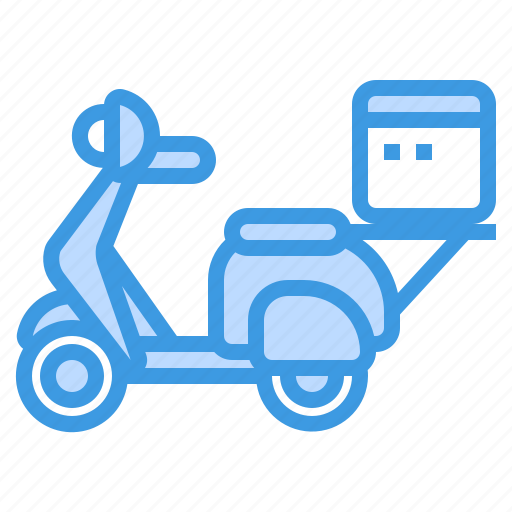 Scooter, transport, motobile, vehicle, motocycle icon - Download on Iconfinder
