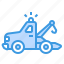 tow, truck, crane, vehicle, car 
