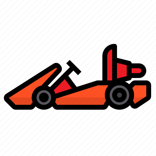 Go, kart, racing, vehicle, car icon - Download on Iconfinder
