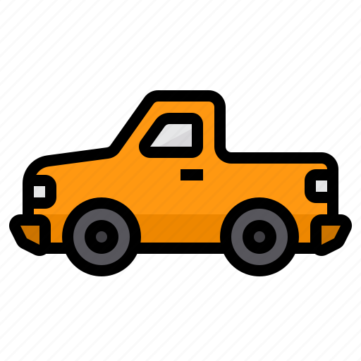 Pickup, truck, vehicle, transpoet icon - Download on Iconfinder