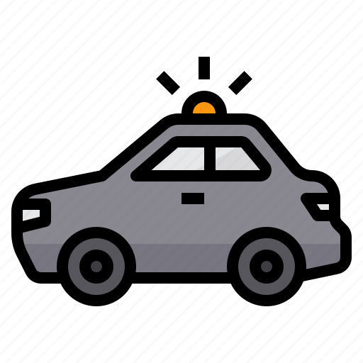 Police, car, vehicle, security, patrol, automobile icon - Download on Iconfinder