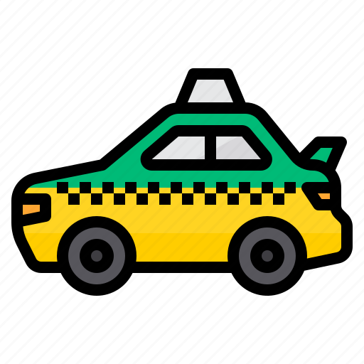 Taxi, car, cab, vehicle, transportation icon - Download on Iconfinder