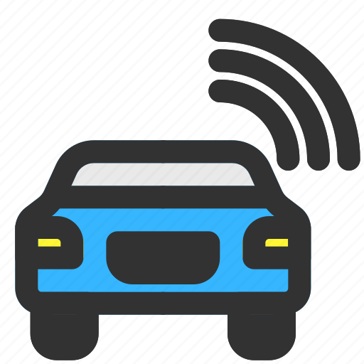 Car, signal, wifi, vehicle icon - Download on Iconfinder