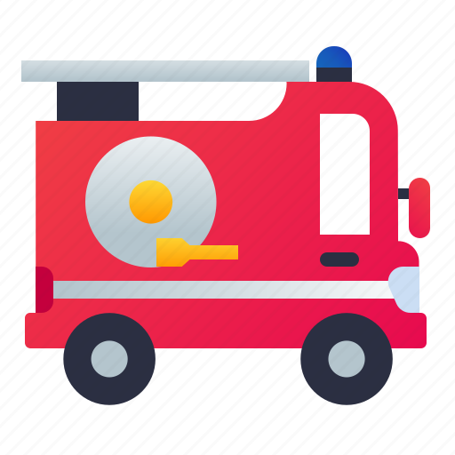 Emergency, fire truck, firefighting, vehicle icon - Download on Iconfinder