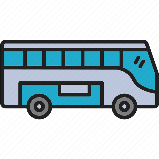 Bus, commute, public, shuttle, transportation icon - Download on Iconfinder