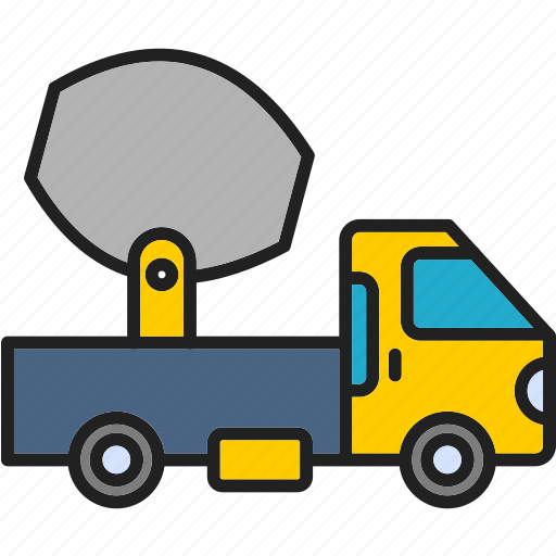 Cement, truck, kids, mixer, toy, toys icon - Download on Iconfinder