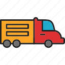 truck, delivery, logistics, transportation, travel, van