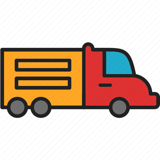 Truck, delivery, logistics, transportation, travel, van icon - Download on Iconfinder