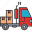 truck, delivery, shipping, transport, transportation, vehicle, van 
