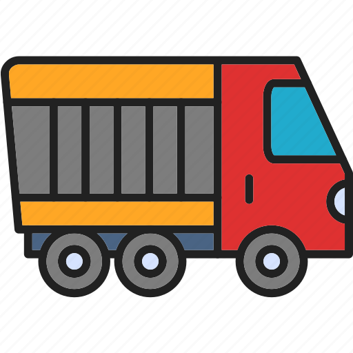 Truck, delivery, deliver, shipment, shipping, transport, vehicle icon - Download on Iconfinder