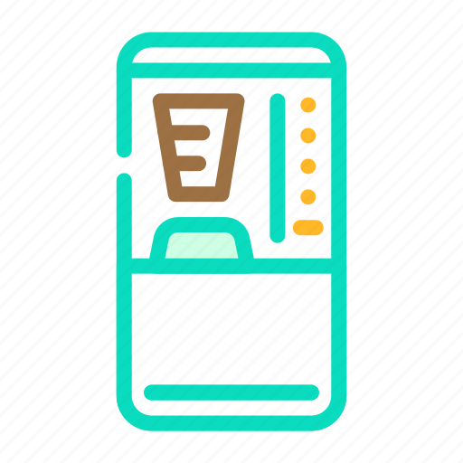 Coffee, machine, vending, sale, equipment, drink icon - Download on Iconfinder