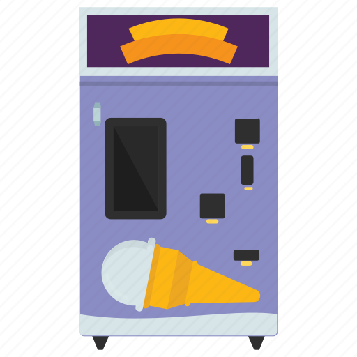 Automated machine, cone machine, food machine, kiosk machine, vending machine icon - Download on Iconfinder