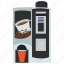 automated machine, cappuccino dispenser, coffee vending, kiosk machine, vending machine 