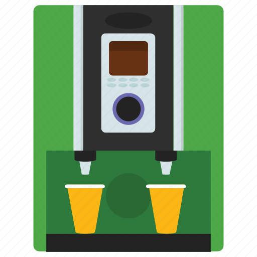 Automated machine, beverage vending, coffee machine, kiosk machine, vending machine icon - Download on Iconfinder