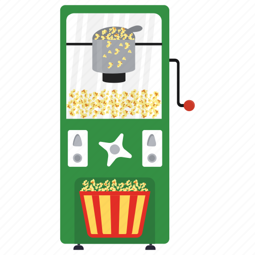 Automated machine, coin machine, kiosk machine, popcorns machine, vending machine icon - Download on Iconfinder