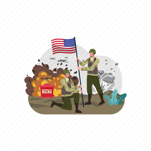 Veterans day, independence, patriot, soldier, national, veteran, holiday illustration - Download on Iconfinder