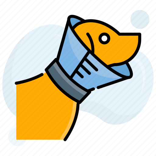 Collar, dog, elizabethan, petshop, surgery icon - Download on Iconfinder