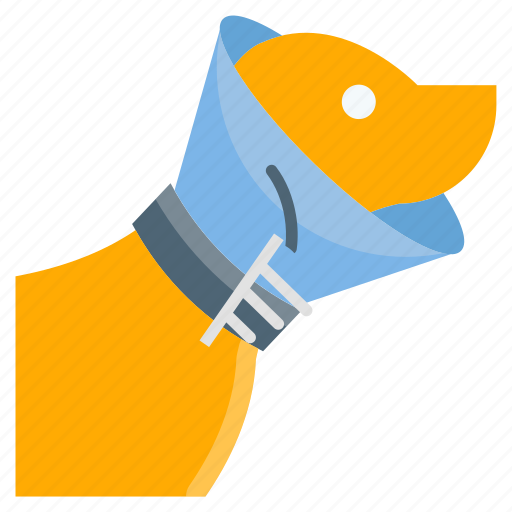 Collar, dog, elizabethan, petshop, surgery icon - Download on Iconfinder