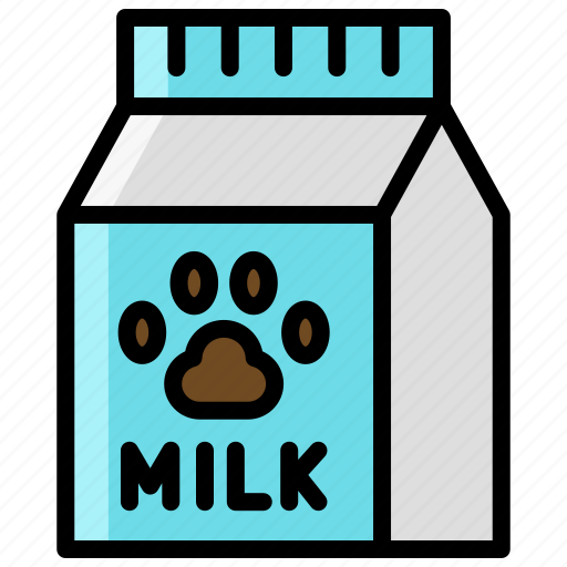 Milk, animal, pet, petshop, pet milk icon - Download on Iconfinder