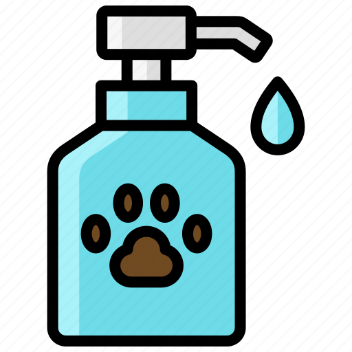 Antiseptic, animal, pet, shampoo, shampoo pet, veterinary icon - Download on Iconfinder