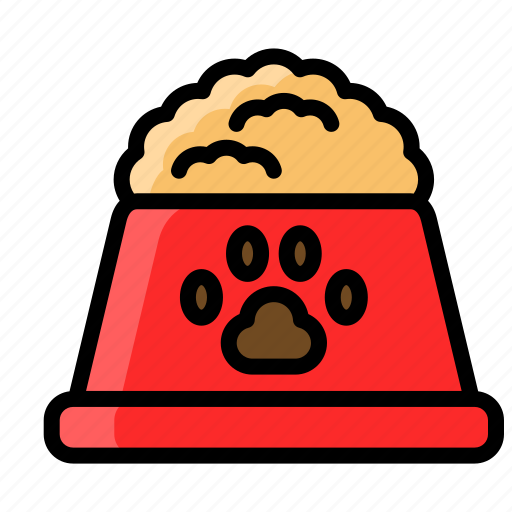 Bowl, pet, cat food, dog food, pet food, petshop icon - Download on Iconfinder