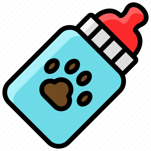 Feeding, animal feed, bottle, baby, baby animal, milk icon - Download on Iconfinder