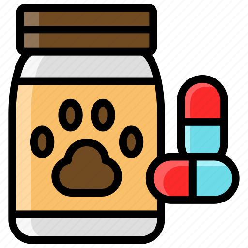 Medicine, pills, bottle, meds, veterinary, clinic icon - Download on Iconfinder