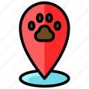 pin, gps, map, location, petshop, zoo