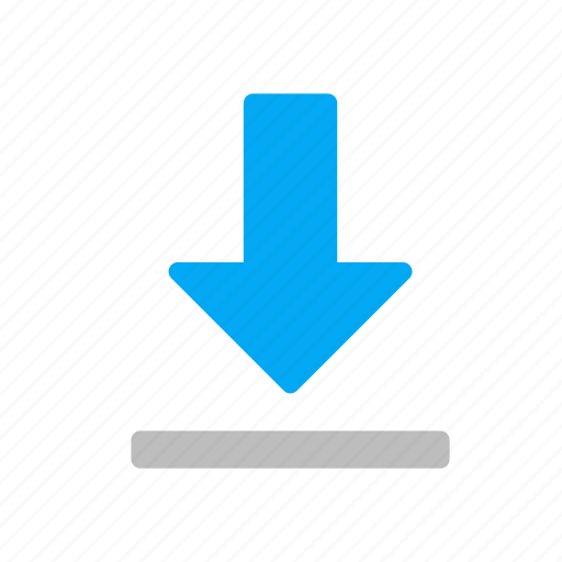 Arrow, down, download, inport icon - Download on Iconfinder