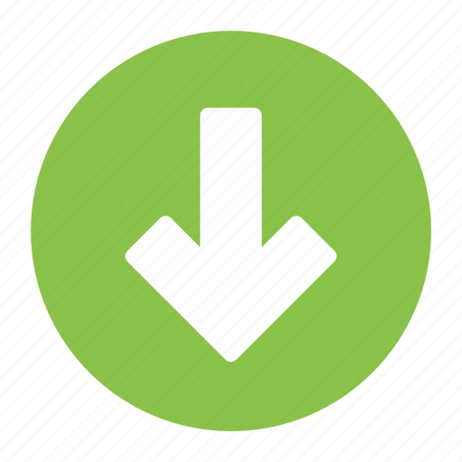 Arrow, bottom, direction, down, download icon - Download on Iconfinder