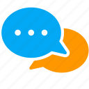 bubble, chat, communication, conversation, message, talk 