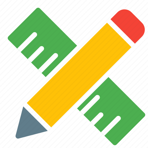 Education, learn, pen, pencil, ruler, school, supplies icon - Download on Iconfinder