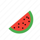 food, fruit, slice, tree, watermelon