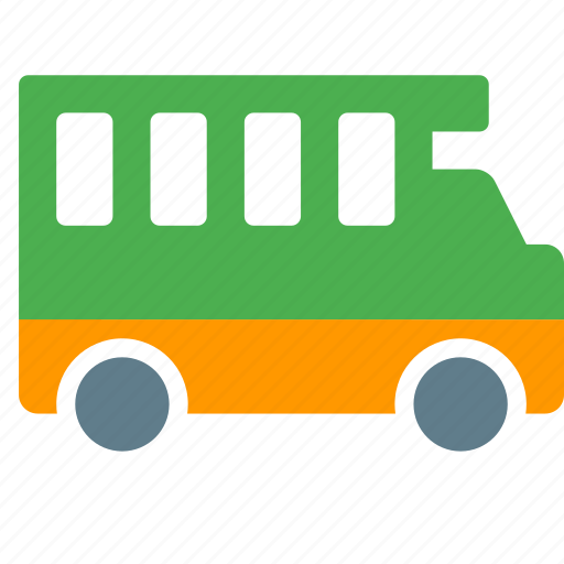 Bus, conveyance, passenger, transport, vehicle, wagon icon - Download on Iconfinder