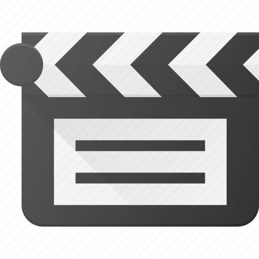 Clapper, clip, closed, cut, movie icon - Download on Iconfinder