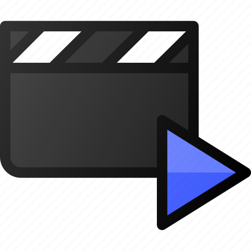 Paly, clip, movie, video, film icon - Download on Iconfinder