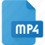 document, file, film, mp4, video 